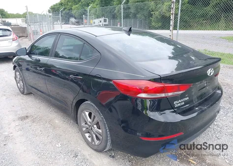 2018 Hyundai Elantra Value Edition from USA, damaged, VIN KMHD84LF6JU499748